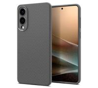 Spigen Spigen Coque Liquid Air™ Samsung Galaxy S25 Edge Marble Gray Gris
