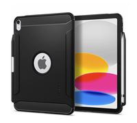 Spigen Rugged Armor Coque Compatible avec iPad 11 Pouces 11ème Gén. 2025, iPad 10.9 Pouces 10ème Gén. 2022 - Noir