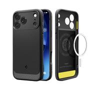 Coque MagSafe pour iPhone 17 Pro Max Contours Renforcé Modèle Rugged Armor Mag Spigen SGP Noir