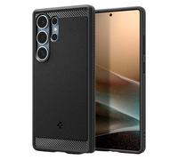 Spigen Spigen Coque Rugged Armor MagSafe Samsung Galaxy S25 Ultra Matte Black Noir