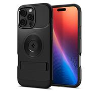 Spigen Slim Armor MagFit Coque pour iPhone 16 Pro [Protection de qualité militaire] Compatible avec MagSafe - Noir