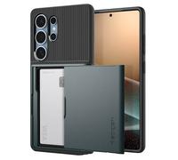 Spigen Spigen Coque Slim Armor Samsung Galaxy S25 Ultra Abyss Green Vert foncé