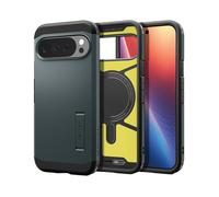 Spigen Coque MagFit Tough Armor(AI) pour Pixel 10 Pro XL Vert – PixelSnap/MagSafe