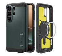 Spigen Spigen Coque Tough Armor MagSafe Samsung Galaxy S26 Ultra Abyss Green Vert foncé