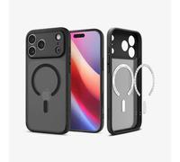 Coque pour iPhone 17 Pro Compatible MagSafe Série Ultra Hybrid MagFit Spigen SGP Noir