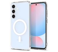 Spigen Ultra Hybrid MagFit Coque [Compatible avec MagSafe Accessoire] pour Samsung Galaxy S24 FE - Blanc