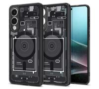 Spigen Spigen Coque Ultra Hybrid Zero One MagFit Samsung Galaxy S25 Edge Noir Noir