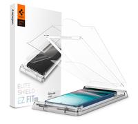 Spigen Spigen EliteShield EZ Fit avec plateau d'installation 1 pack Samsung Galaxy S25 Transparent