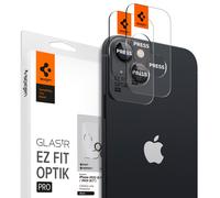 Spigen Spigen GLAStR EZ Fit Optik Protection d'objectif de caméra (pack de 2) iPhone 14 / 14 Plus Noir Transparent