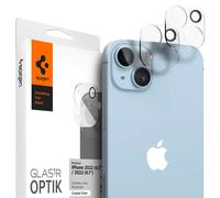 Spigen Spigen Optik Lens Protector Protection complète de caméra (lot de 2) iPhone 14 / 14 Plus Crystal Clear Transparent