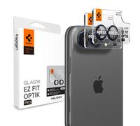 Spigen Spigen Optik Pro EZ Fit Lens Protector lot de 2 pour iPhone Duo Black Noir