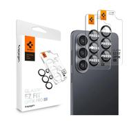 Spigen Spigen Optik Pro EZ Fit Lens Protector Protection d'objectif de caméra (lot de 2) pour Samsung Galaxy S26 Noir Noir