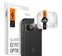 Spigen Spigen Optik Pro EZ Fit Lens Protector Protection d'objectif de caméra (lot de 2) Google Pixel 8a Transparent