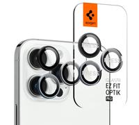 Spigen Spigen Optik Pro EZ Fit Lens Protector Protection d'objectif de caméra (lot de 2) iPhone 16 Pro (Max) / 15 Pro (Max) Zero One Transparent