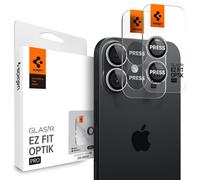 Spigen Spigen Optik Pro EZ Fit Lens Protector Protection d'objectif de caméra (lot de 2) iPhone 17 / 16 Plus Argent Argent