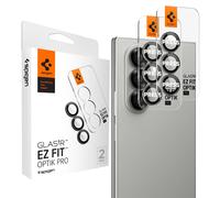 Spigen Spigen Optik Pro EZ Fit Lens Protector Protection d'objectif de caméra (lot de 2) pour Samsung Galaxy Z Fold 8 Ultra Noir Transparent
