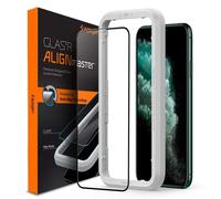 Spigen Spigen Protection d'écran en verre trempé AlignMaster Cover iPhone 11 Pro Max Transparent
