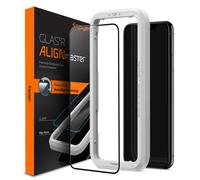 Spigen Spigen Protection d'écran en verre trempé AlignMaster Full Cover pour iPhone 11 / Xr Transparent
