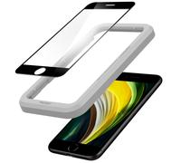 Spigen Spigen Protection d'écran en verre trempé AlignMaster Full Cover pour iPhone SE (2022 / 2020) / 8 / 7 Transparent