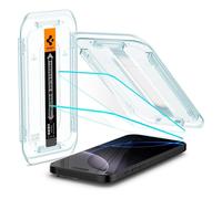 Spigen - Protection écran verre trempé Glas.tR EZ Fit - iPhone 17 / 17 Pro / 16 Pro - 2 pièces - 9H
