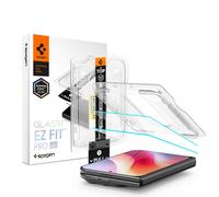 Spigen Spigen Protection d'écran en verre trempé GLAStR Fit 2 Paquets + Applicator pour iPhone Duo Transparent