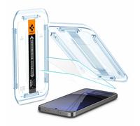 Spigen Glas.tR EZ Fit Verre Trempé pour Samsung Galaxy A56 5G, Galaxy S24 FE, 2 Pièces, Kit d'installation inclus, Dureté 9H, Résistant aux Rayures