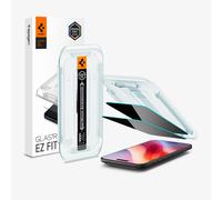 Spigen Glas.tR EZ Fit Verre Trempé pour iPhone Air, 2 Pièces, Anti-Espion, Installation Facile, Dureté 9H, Résistant aux Rayures, Protection écran