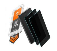 Spigen Spigen Protection d'écran en verre trempé GLAStR Privacy Applicator lot de 2 Samsung Galaxy S26 Transparent