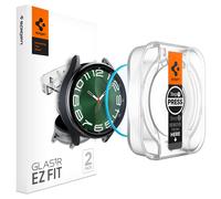 Spigen Spigen Protection d'écran EZ FIT Glas.tR avec applicateur pour Samsung Galaxy Watch 6 Classic 47 mm Transparent Transparent