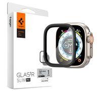 Spigen Spigen Protection d'écran Glas.tR Slim Pro pour Watch Ultra 1 / 2 49 mm Noir Transparent
