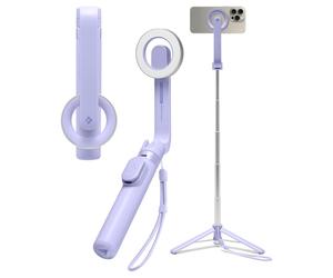 Spigen Spigen Trépied Selfie Stick MagSafe avec télécommande Universel 74CM Lavender Lilas