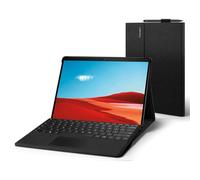 Spigen Stand Folio Coque Compatible avec Microsoft Surface Pro 11/10 / 9/8 (2024/2022/2021) - Noir