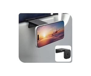 Spigen Support Téléphone MagSafe pour Avion, Accessoire de Voyage | Compatible avec iPhone et Coque MagSafe & PixelSnap pour Galaxy et Pixel