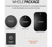 Spigen Support Voiture, [Air Vent magnétique] [néodyme Quad Core] Support Telephone Voiture Nexus 5x / Nexus 6P / iPhone 6s / 6 / 6s Plus / 6 Plus, Galaxy Note 5 / S6 et Plus - Noir (SGP11583) Noir G