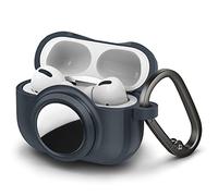 Spigen Tag Armor Duo Coque Compatible avec AirPods Pro et AirTag - Metal Slate