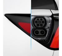 Spigen Tesla Model Y (~2024) et Model 3 (2021-2023) Film de Protection pour Port de Charge, Auto-adhésif Autocollant Anti-Rayures pour Tesla Accessoires - Édition Zero One