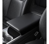 Spigen Tesla Model Y (~2024) et Model 3 (~2023) Console Centrale Housse d'accoudoir, Accoudoir Protection pour Tesla Model Y 3 Accessoires - Noir