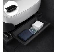 Spigen Tesla Model Y Juniper (Standard/Premium/Performance 2025-2026) [Lot de 1] Bacs de Rangement Sous Siège, Organisateur Discret Caché Compatible avec Tesla Model Y Juniper