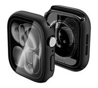 Spigen Thin Fit 360 Coque avec Protection d’Écran et Joint Étanche Compatible avec Apple Watch 11/10 46mm (2025/2024) - Noir