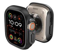 Spigen Thin Fit Con u pour Apple Watch Ultra 2Coque Apple Watch Ultra Coque PC rigide fine pour Apple Watch Ultra 49 mm - Noir