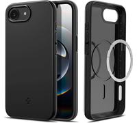 Spigen Coque pour iPhone 16e, Thin Fit MagFit, [Ultra Mince] - Noir