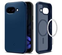 Spigen Thin Fit MagFit Coque Compatible avec Google Pixel 9a [0,07 Pouces Silhouette] - Bleu Marin