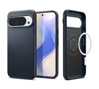 Spigen Thin Fit MagFit Coque pour Google Pixel 10 et Pixel 10 Pro Compatible avec Pixelsnap et MagSafe [0,07 Pouces Silhouette] - Ardoise Métallisée