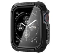 Spigen Tough Armor 360 Coque avec Protection Ecran Intégré Compatible avec Apple Watch Série 9 8 7 41mm - Noir