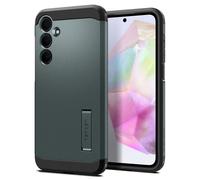 Tough Armor - Coque de protection pour téléphone portable - polycarbonate, polyuréthanne thermoplastique (TPU) - vert abîme - pour Samsung Galaxy A35