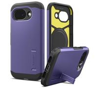 Spigen Tough Armor(AI) MagFit Coque Compatible avec Google Pixel 10a [Compatible avec MagSafe Accessoire] - Violet Cendré