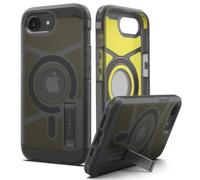 Spigen Tough Armor(AI) MagFit Coque Compatible avec iPhone 17e / 16e - Frost Noir