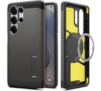 Spigen Tough Armor(AI) MagFit Coque Compatible avec Samsung Galaxy S25 Ultra - Gunmetal