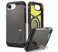 Spigen Tough Armor(AI) MagFit pour iPhone 17e / 16e - Gunmetal
