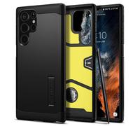 Spigen Spigen Coque Tough Armor Samsung Galaxy S22 Ultra Noir